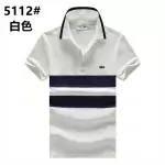 lacoste t-shirt new arrival polo coton stretch color blanc